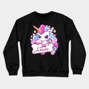 i am angry Crewneck Sweatshirt